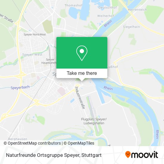 Naturfreunde Ortsgruppe Speyer map
