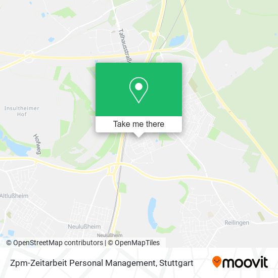 Карта Zpm-Zeitarbeit Personal Management