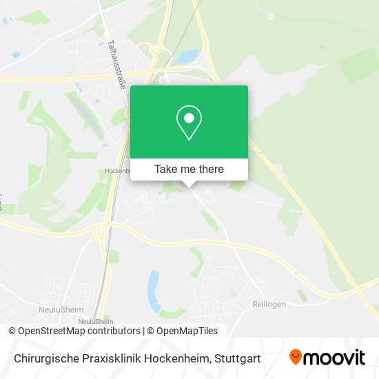 Chirurgische Praxisklinik Hockenheim map