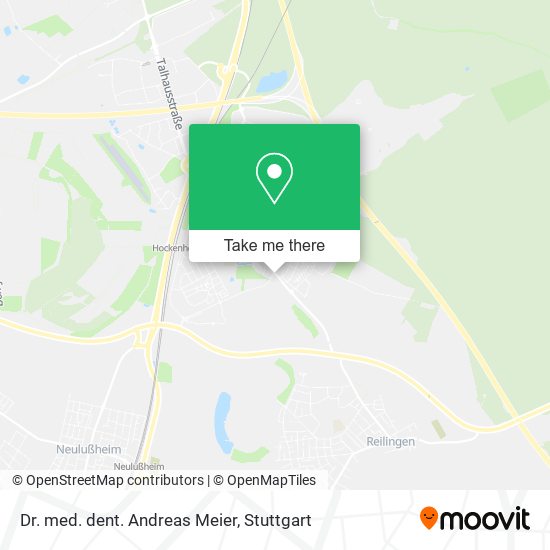 Dr. med. dent. Andreas Meier map