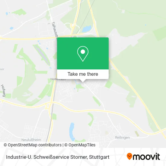 Карта Industrie-U. Schweißservice Storner