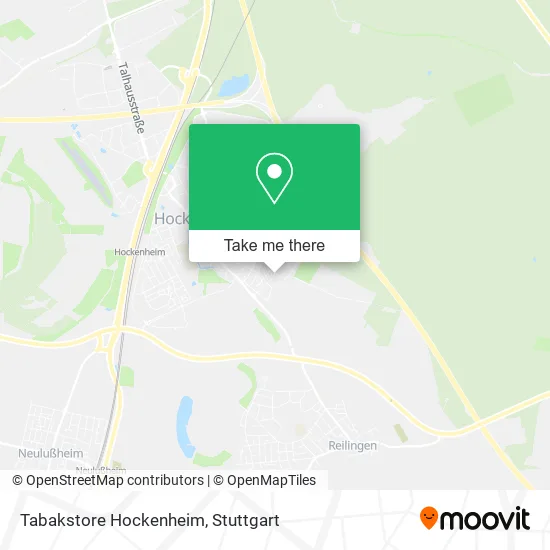 Карта Tabakstore Hockenheim