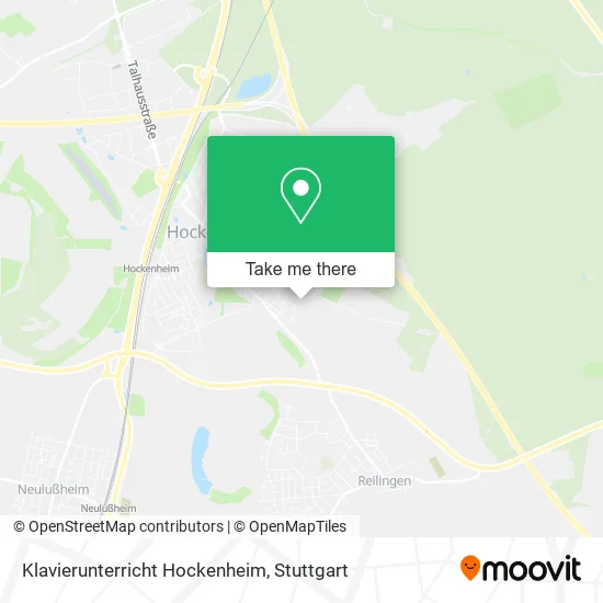 Карта Klavierunterricht Hockenheim