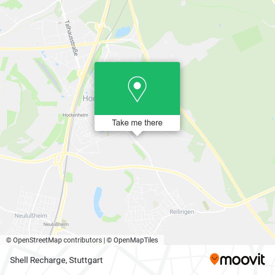 Shell Recharge map