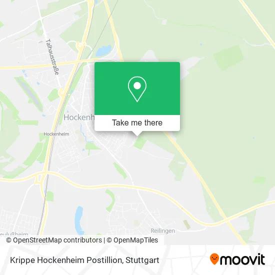 Карта Krippe Hockenheim Postillion