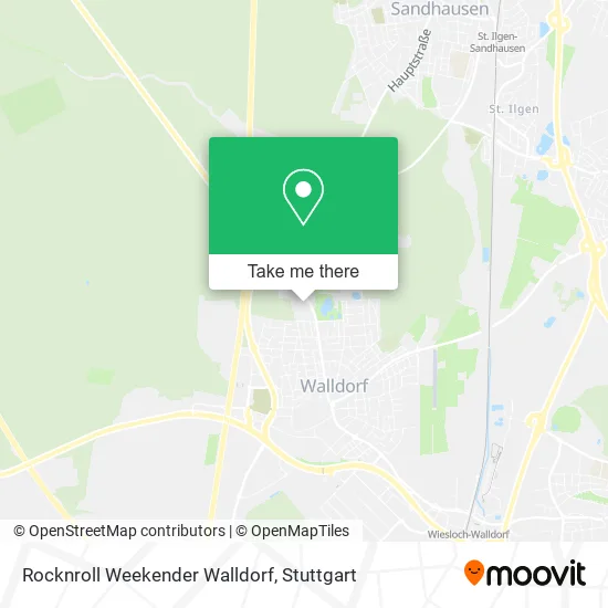 Карта Rocknroll Weekender Walldorf