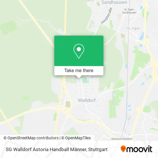Карта SG Walldorf Astoria Handball Männer