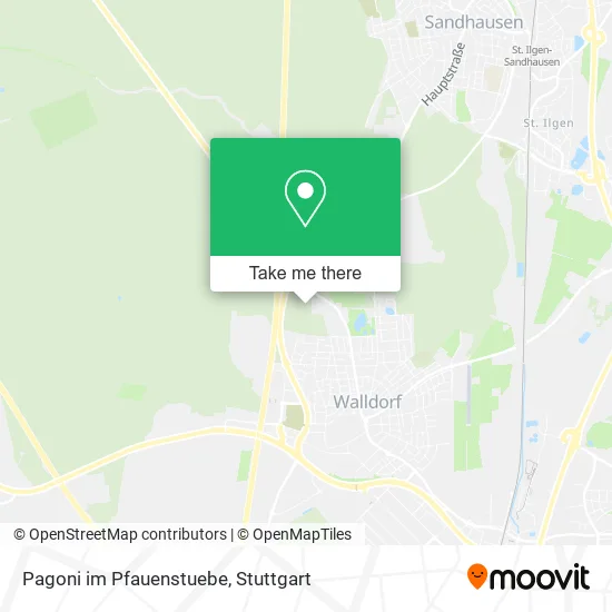 Карта Pagoni im Pfauenstuebe