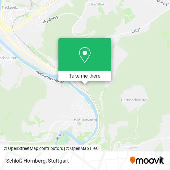 Карта Schloß Hornberg