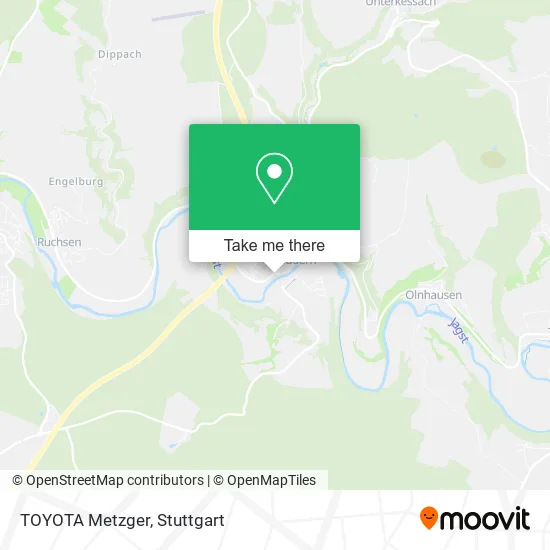 Карта TOYOTA Metzger