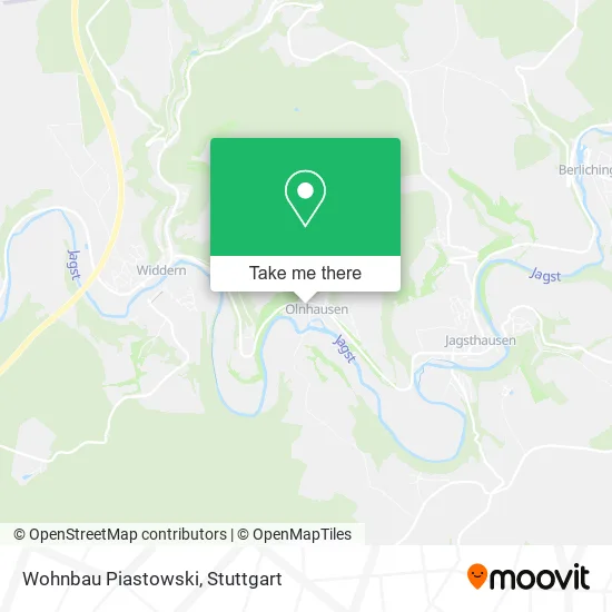 Карта Wohnbau Piastowski