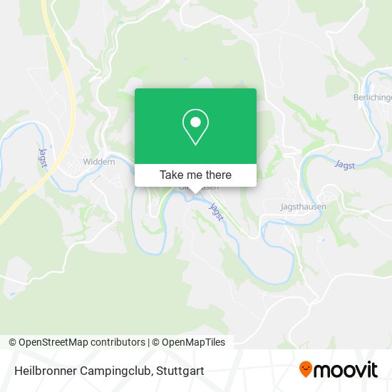 Heilbronner Campingclub map