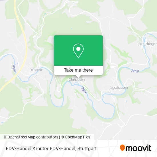 Карта EDV-Handel Krauter EDV-Handel