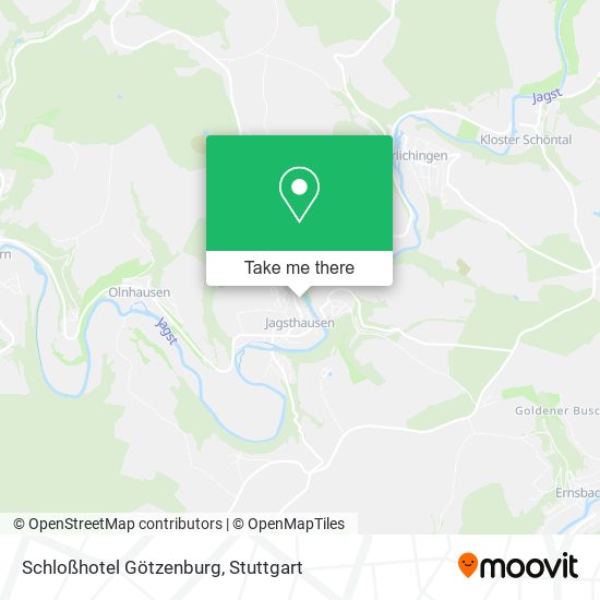 Карта Schloßhotel Götzenburg