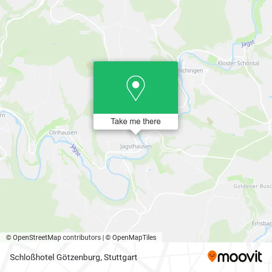 Карта Schloßhotel Götzenburg