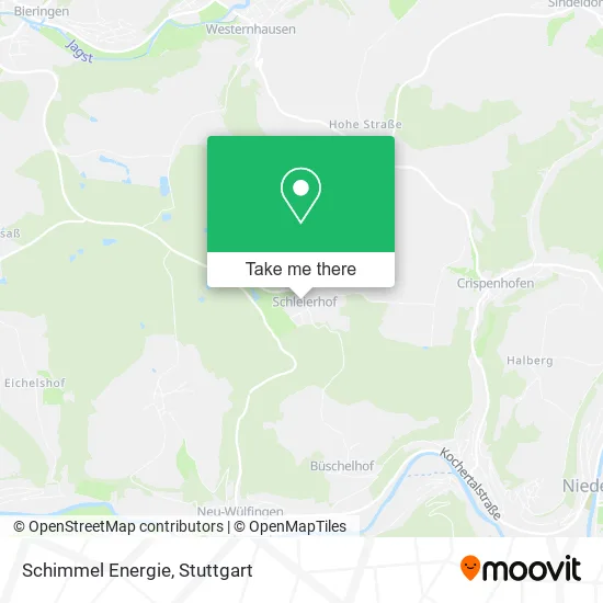 Карта Schimmel Energie