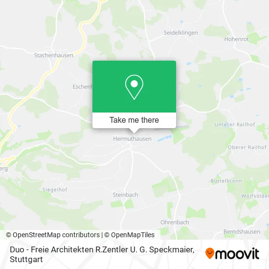 Карта Duo - Freie Architekten R.Zentler U. G. Speckmaier