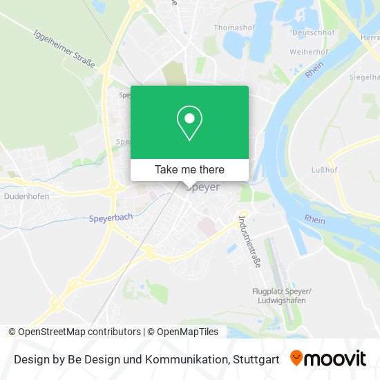 Карта Design by Be Design und Kommunikation