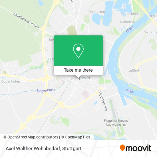 Карта Axel Walther Wohnbedarf