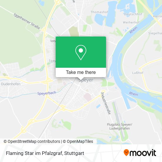 Карта Flaming Star im Pfalzgraf