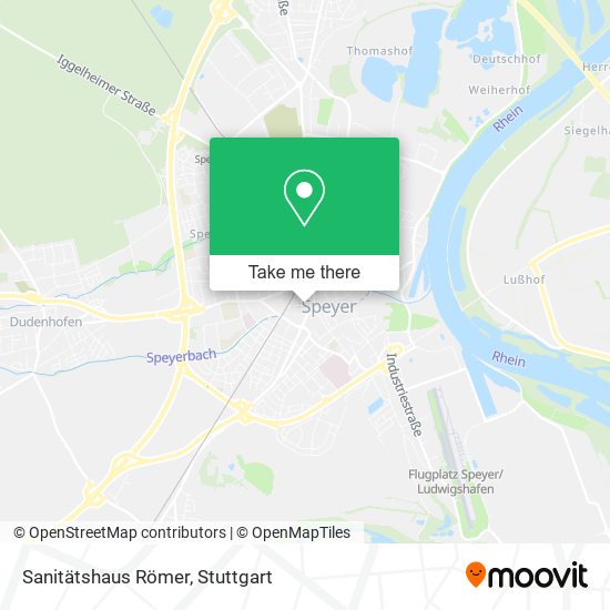 Sanitätshaus Römer map
