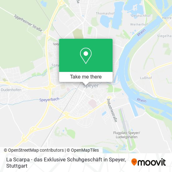 La Scarpa - das Exklusive Schuhgeschäft in Speyer map