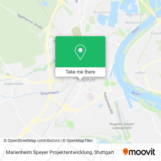 Marienheim Speyer Projektentwicklung map
