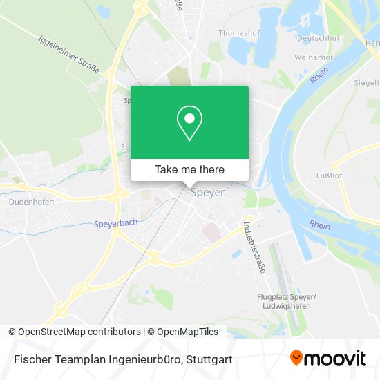 Fischer Teamplan Ingenieurbüro map