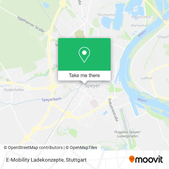 Карта E-Mobility Ladekonzepte
