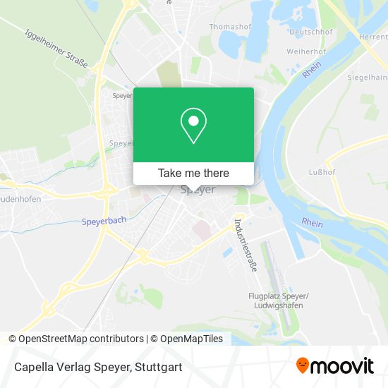 Capella Verlag Speyer map