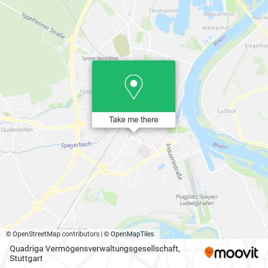 Карта Quadriga Vermögensverwaltungsgesellschaft