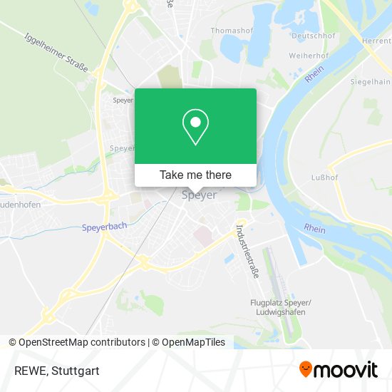 REWE map