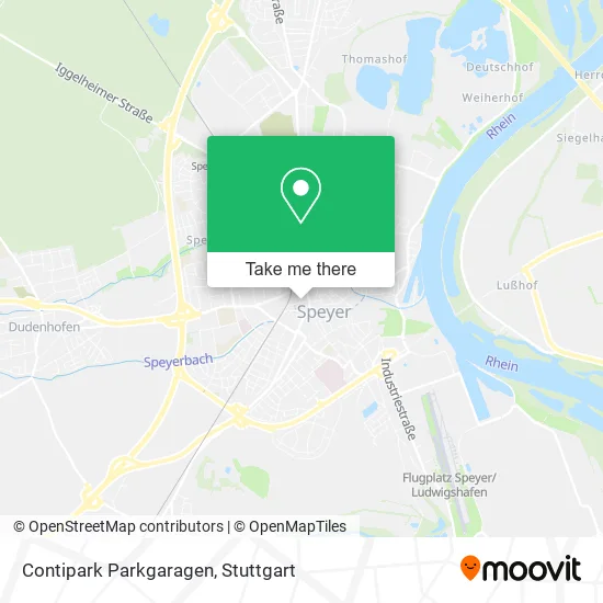 Карта Contipark Parkgaragen