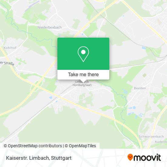 Карта Kaiserstr. Limbach