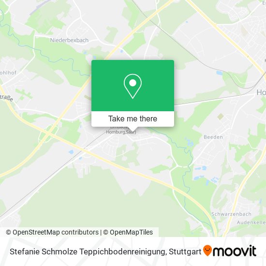 Stefanie Schmolze Teppichbodenreinigung map