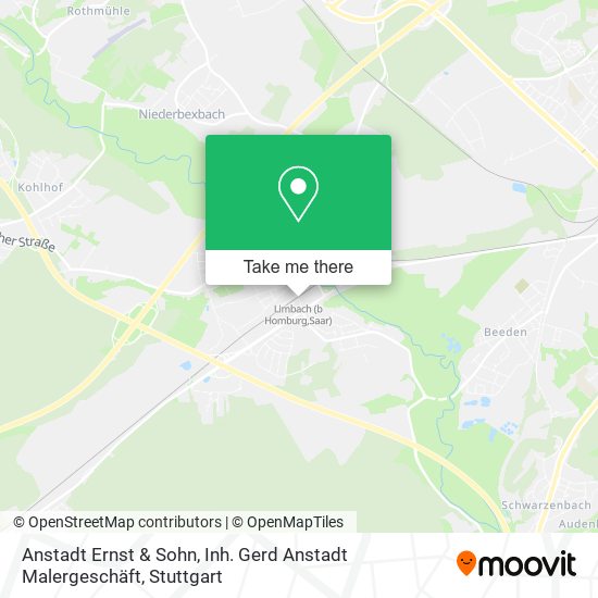 Anstadt Ernst & Sohn, Inh. Gerd Anstadt Malergeschäft map