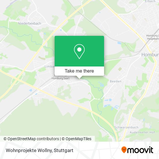 Карта Wohnprojekte Wollny