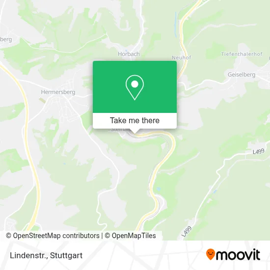 Lindenstr. map