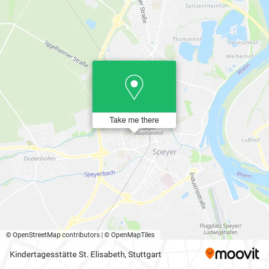 Карта Kindertagesstätte St. Elisabeth