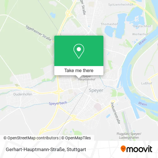 Карта Gerhart-Hauptmann-Straße