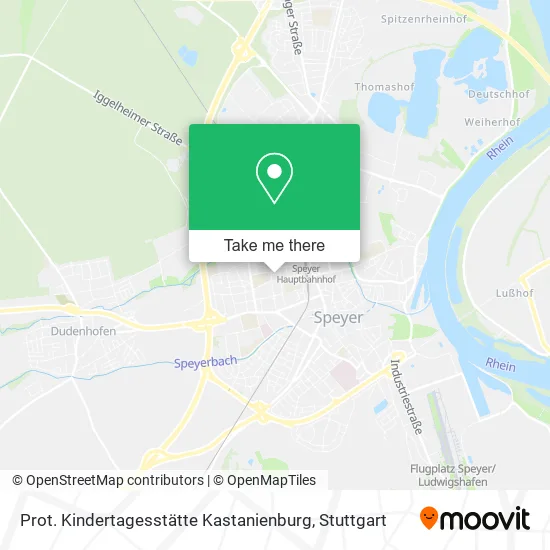 Карта Prot. Kindertagesstätte Kastanienburg