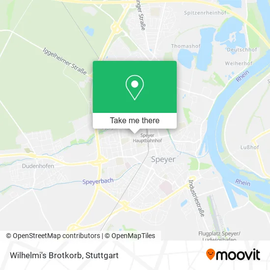 Карта Wilhelmi's Brotkorb