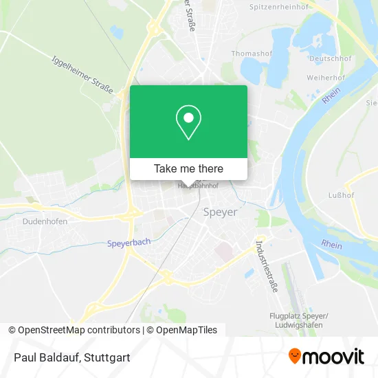 Карта Paul Baldauf