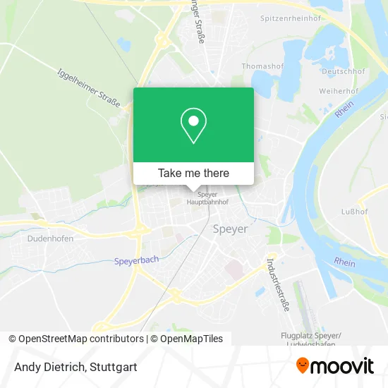 Карта Andy Dietrich