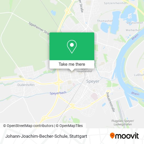 Johann-Joachim-Becher-Schule map