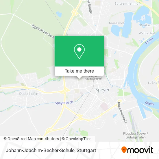 Карта Johann-Joachim-Becher-Schule