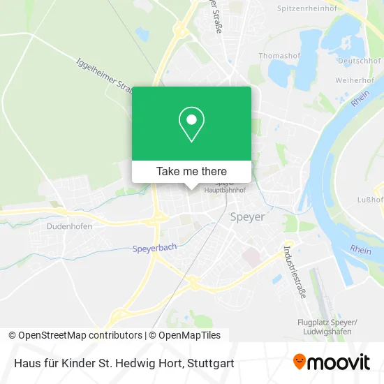 Карта Haus für Kinder St. Hedwig Hort