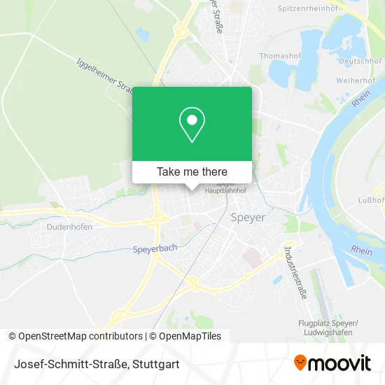 Карта Josef-Schmitt-Straße