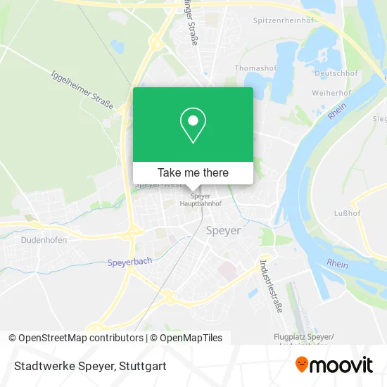 Карта Stadtwerke Speyer