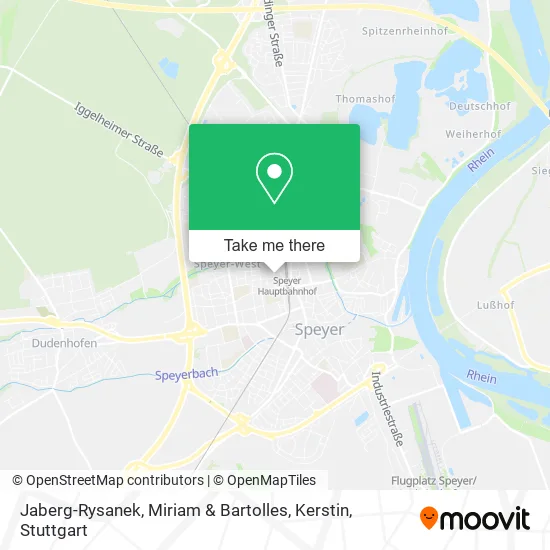 Карта Jaberg-Rysanek, Miriam & Bartolles, Kerstin